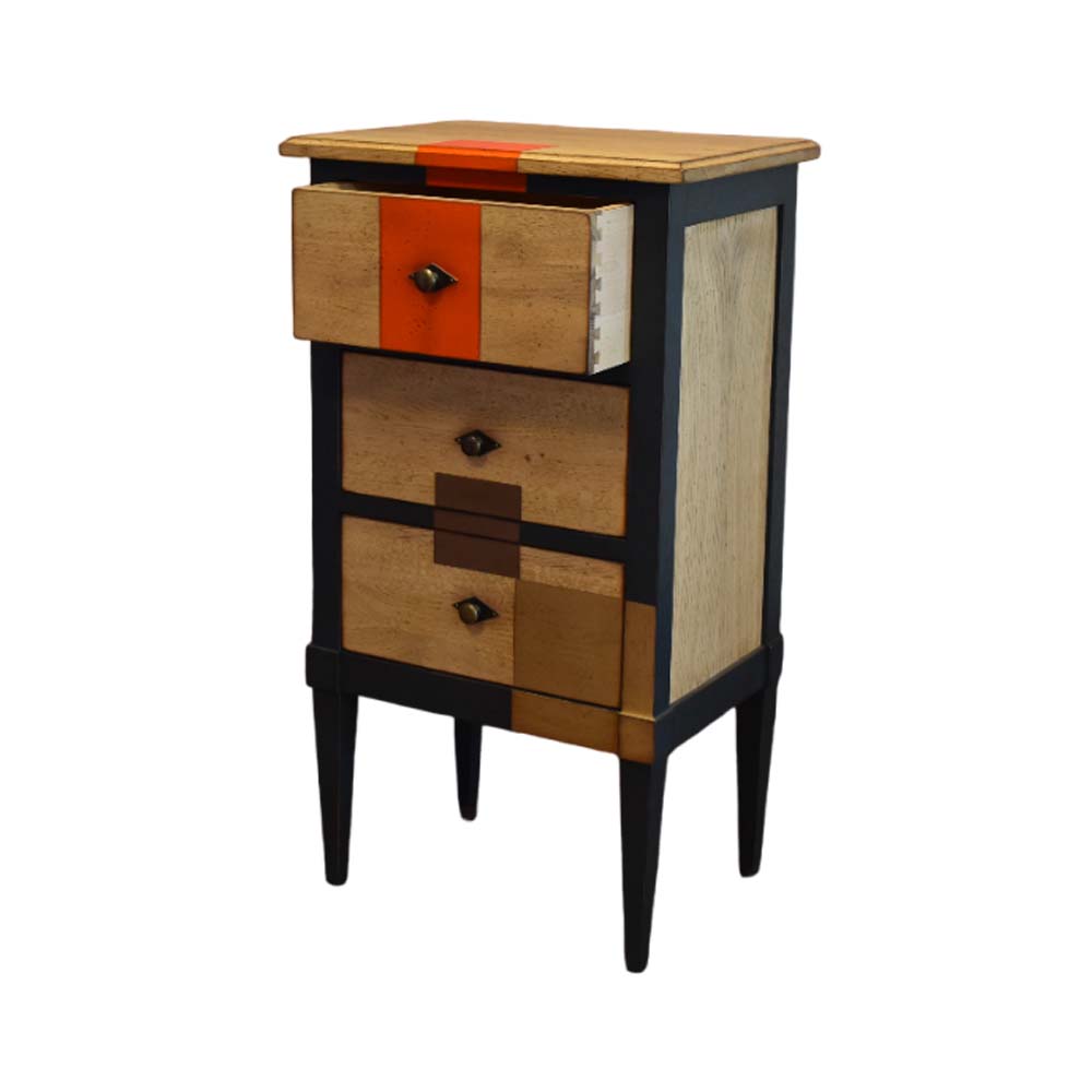 BATEL Trianon 603 chiffonnier 3 tiroirs 50x36x90
