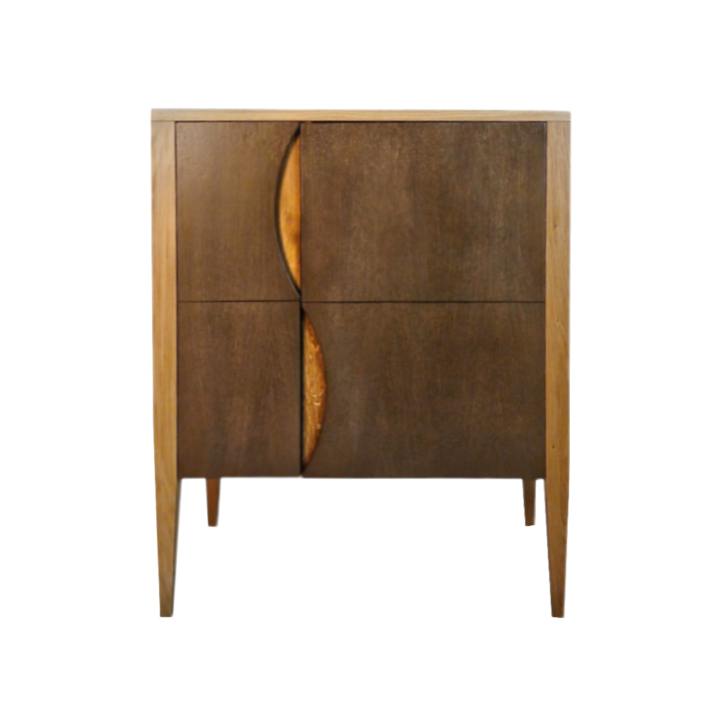 BATEL Ellipse 709 commode 2 portes 75 cm bois