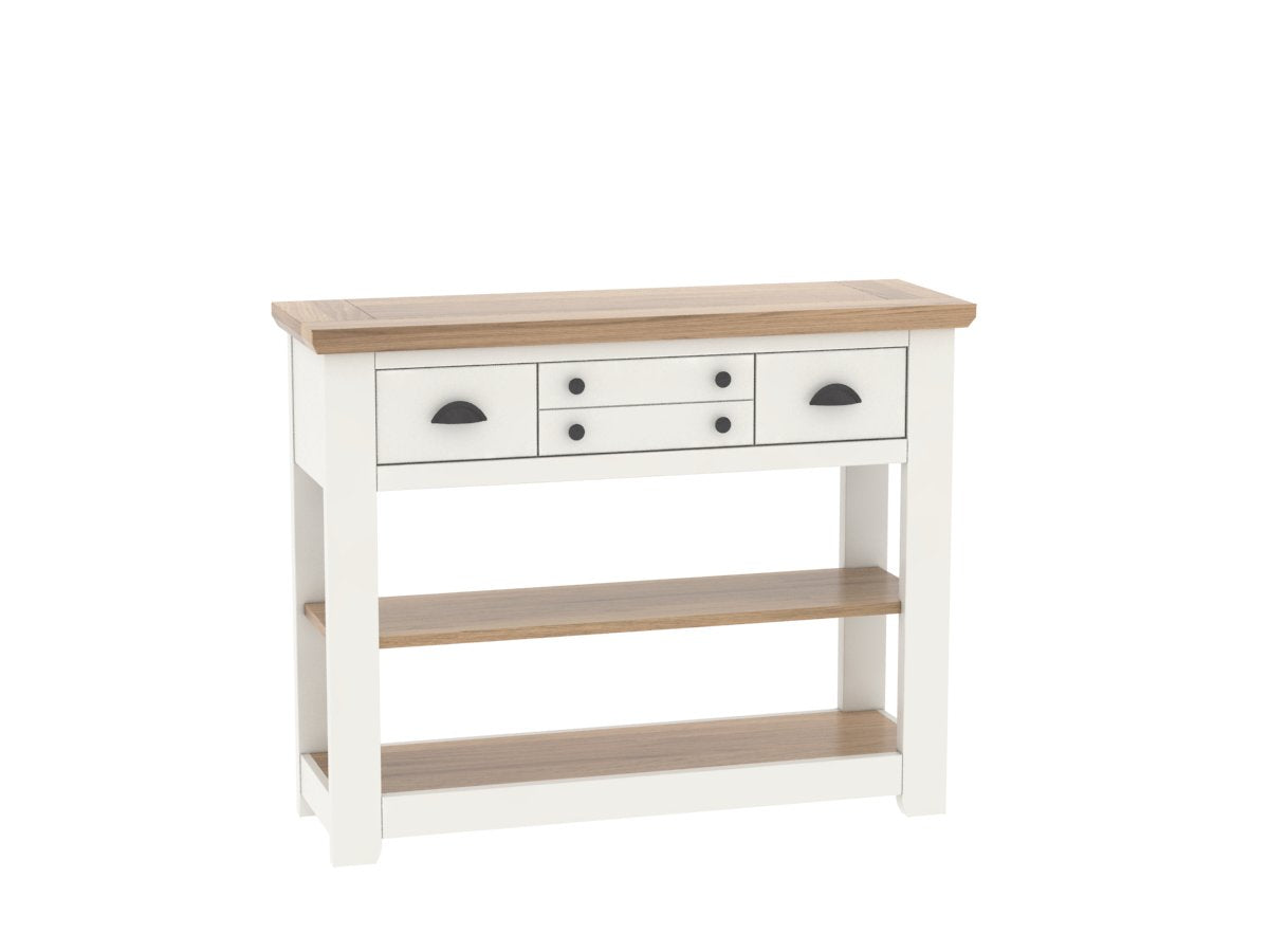 Ateliers de Langres Romance Console 1 tiroir chêne massif