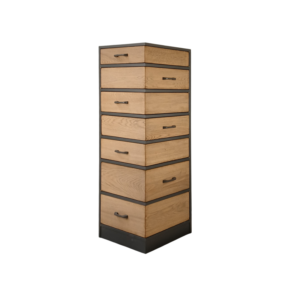 BATEL Domino CD270 semainier 7 tiroirs 45x45x145 cm