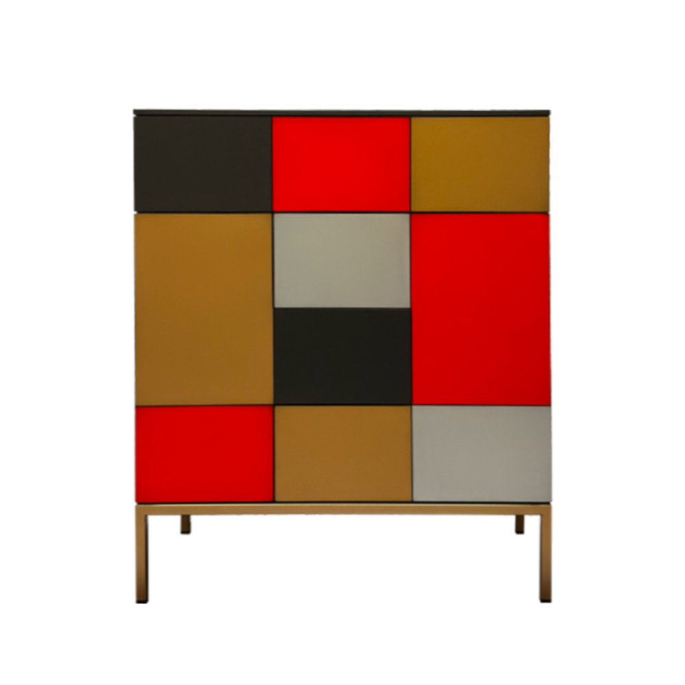BATEL Quadrik 037 commode 2 portes 1 tiroir 75 cm