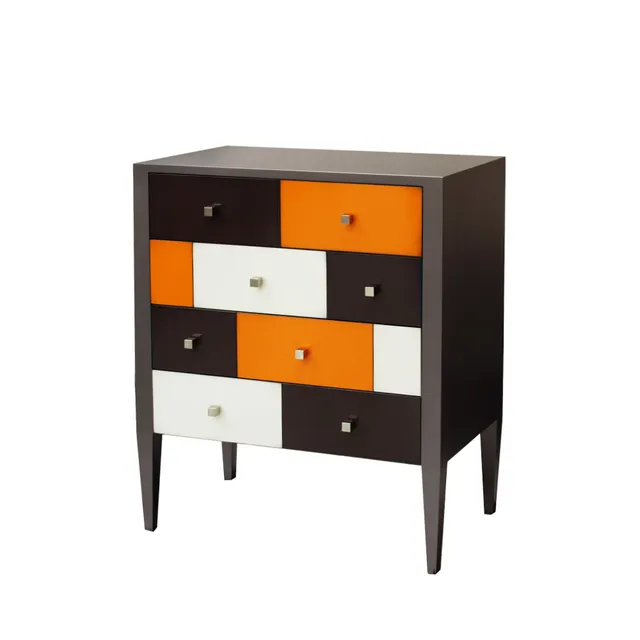 Batel Monolithe 722 commode 4 tiroirs bois 75 cm