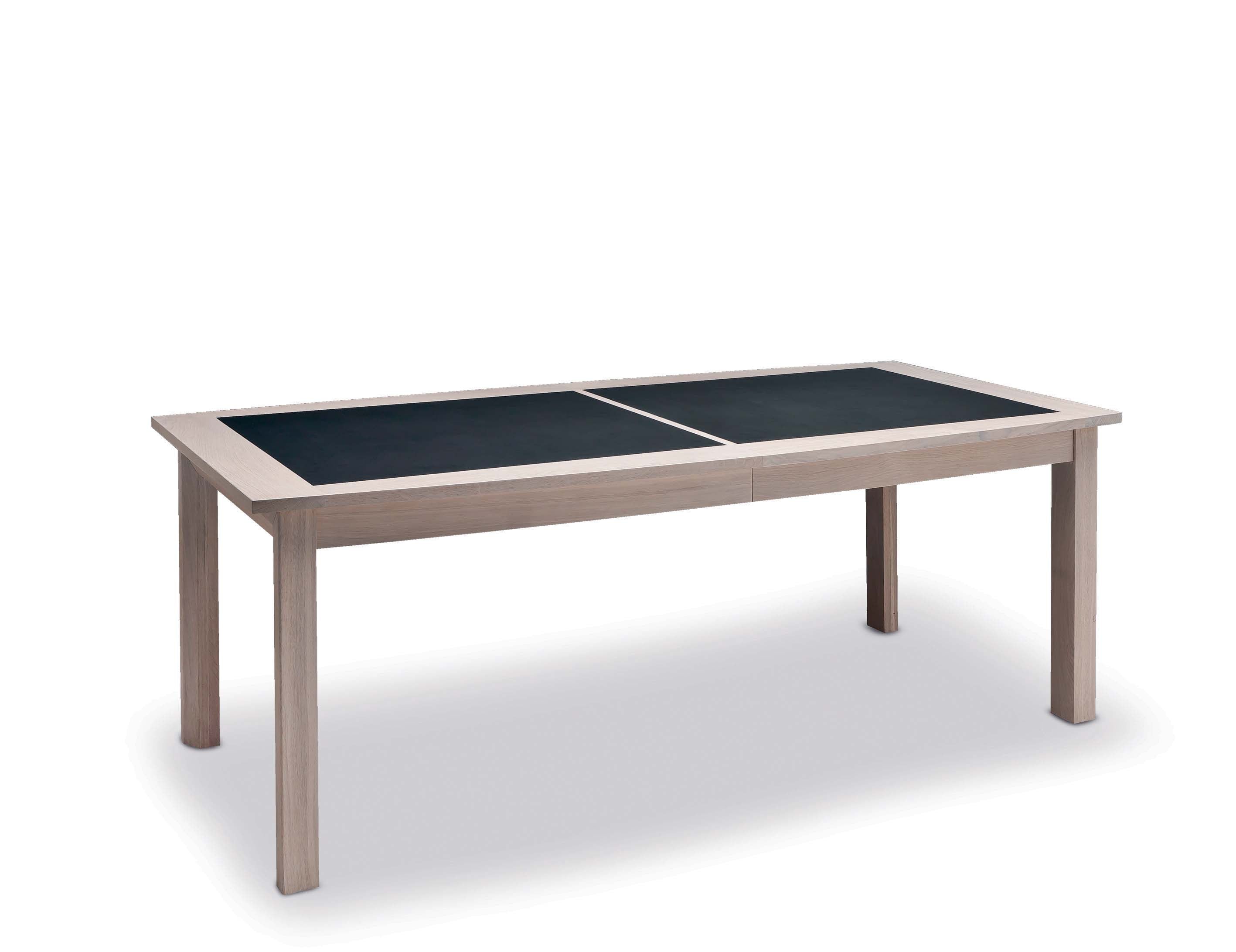 Ateliers de Langres Belem Table 4 pieds 200 plateau bois chêne