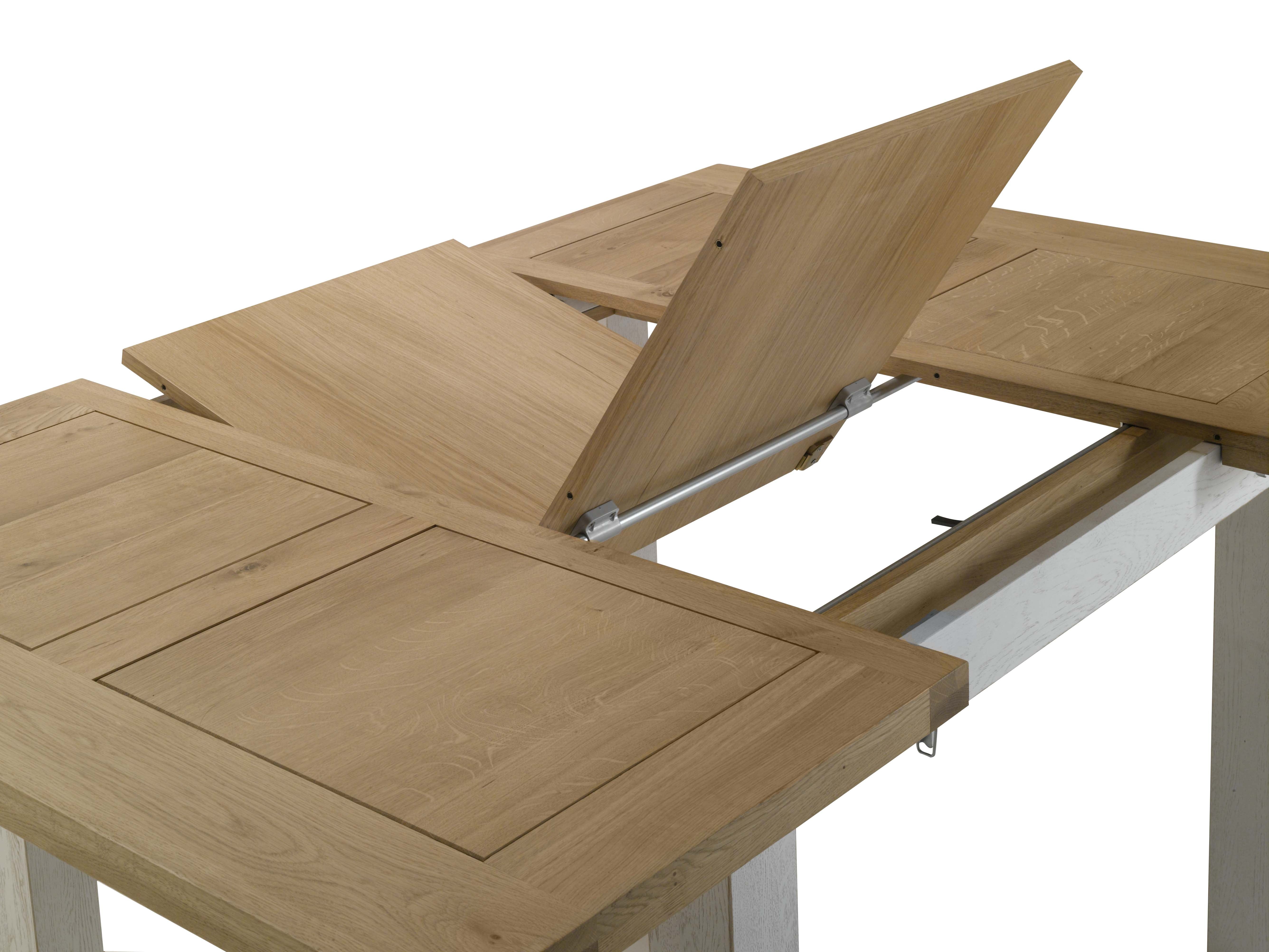 Ateliers de Langres Whitney table carrée chêne massif
