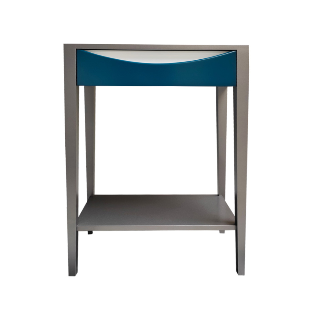 BATEL Ellipse 714T petite table 60x29 1 tiroir