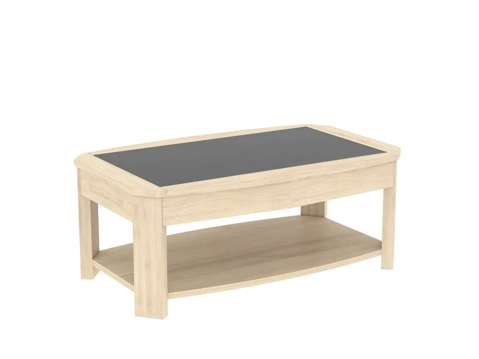 Ateliers de Langres WHITNEY Table basse dinette chêne