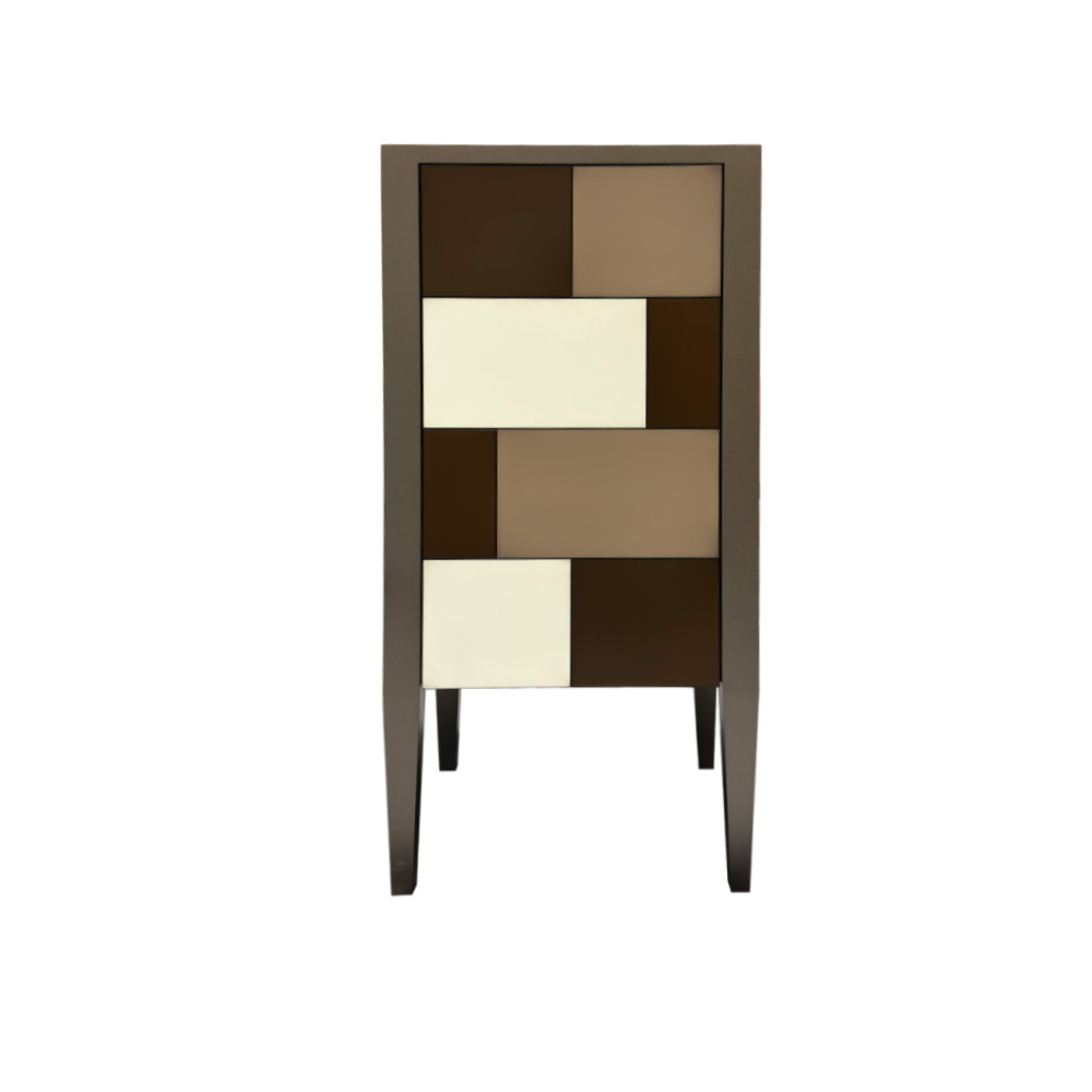 BATEL Monolithe 721 chiffonnier 1 porte 45x38x90