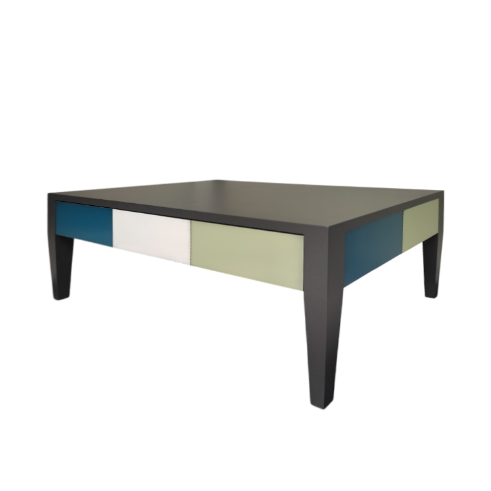 BATEL Multicolore 776 Table basse bois 1 tiroir