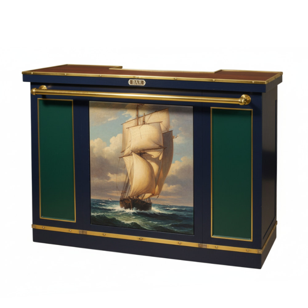 BATEL Divers 452 meuble bar 2 portes 150 cm bois