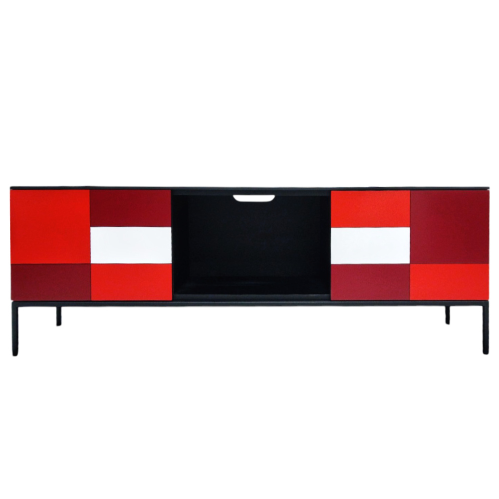 BATEL Quadrik 038 meuble TV bois 180 cm 2 portes