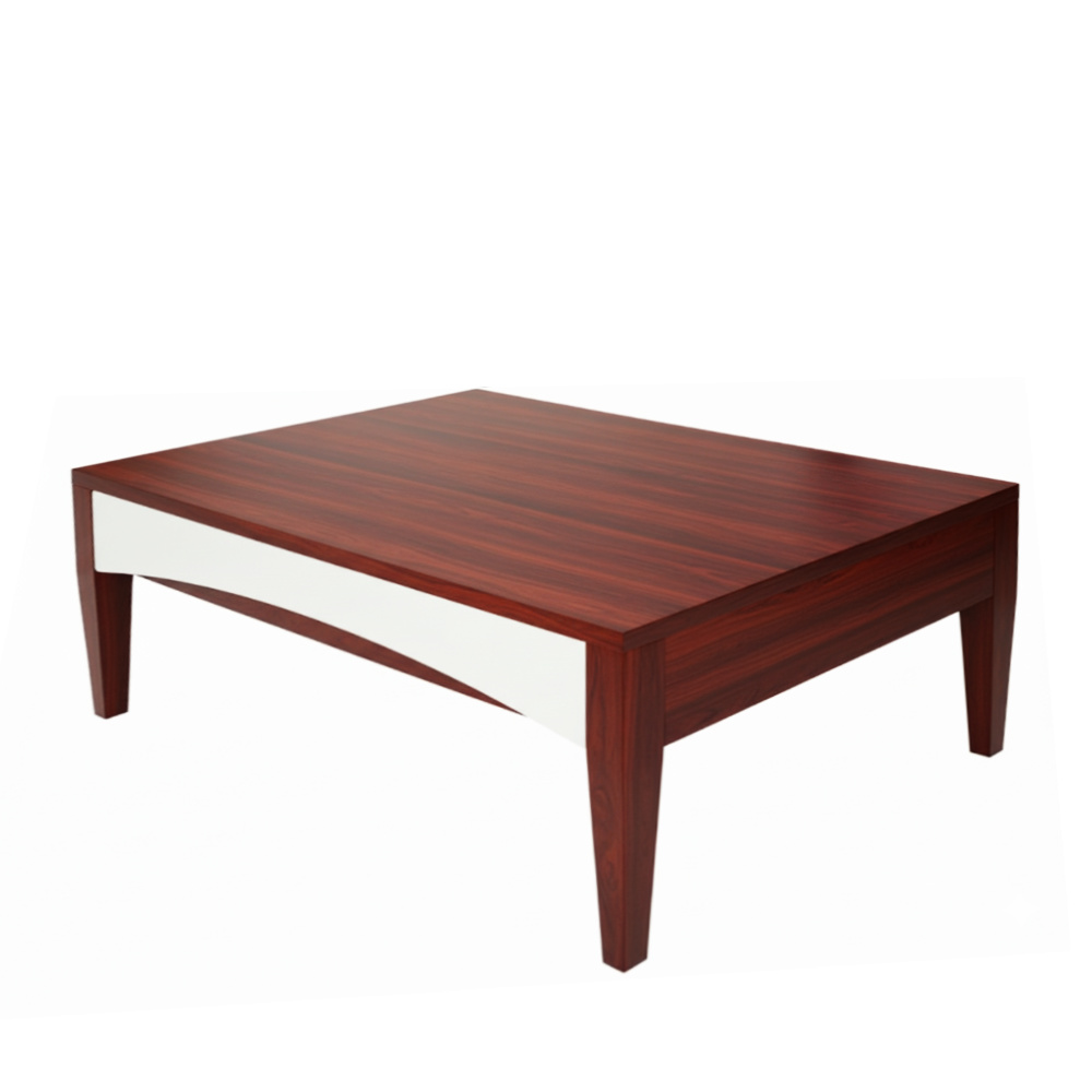Batel Ellipse 703 table basse bois 100 cm 1 tiroir