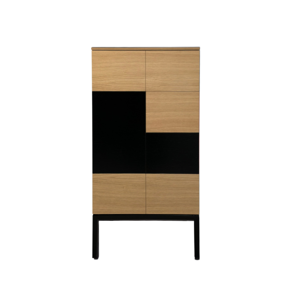 Batel Quadrik 030 chiffonnier 1 porte bois 45 cm