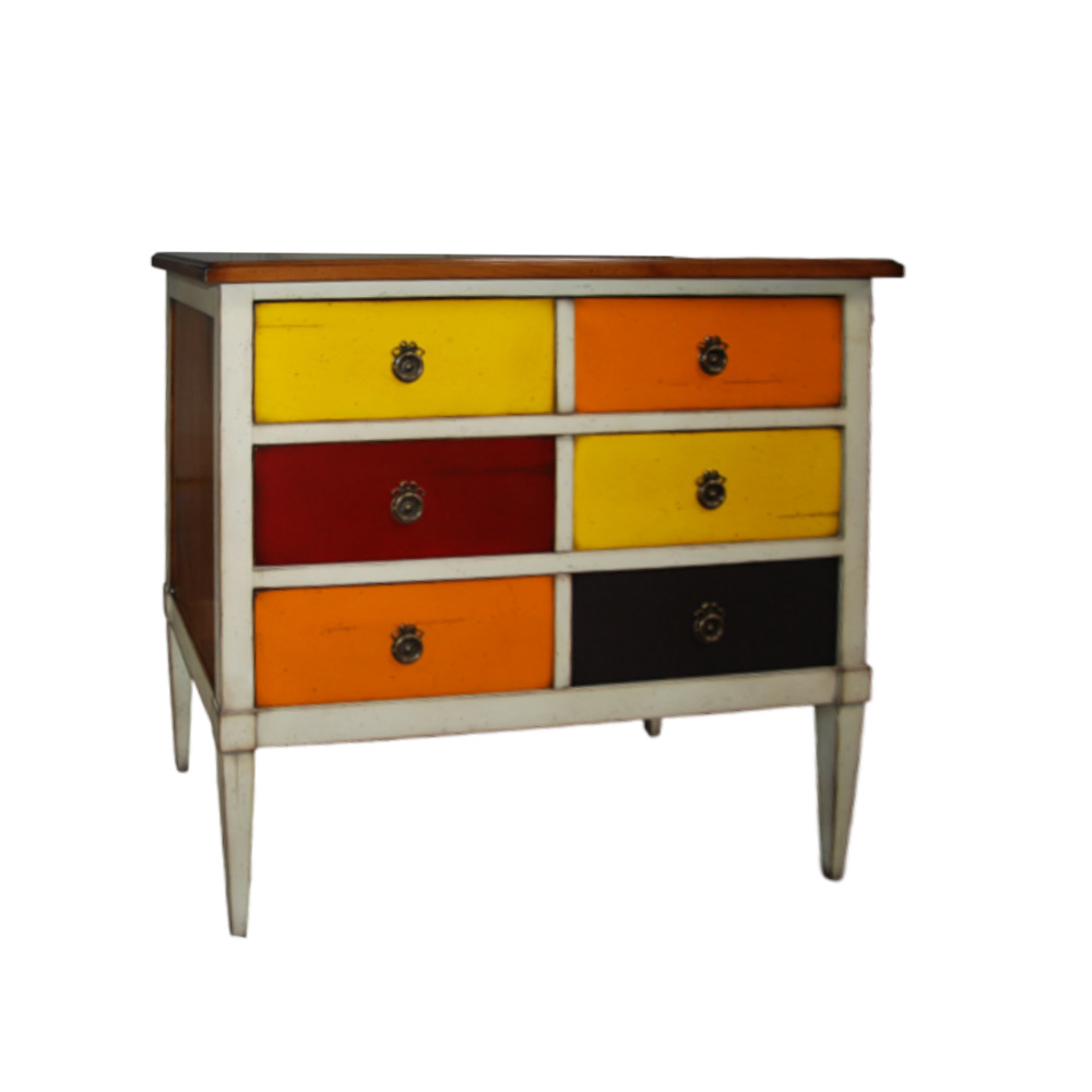 Batel Trianon 655 commode 3 tiroirs bois 95 cm