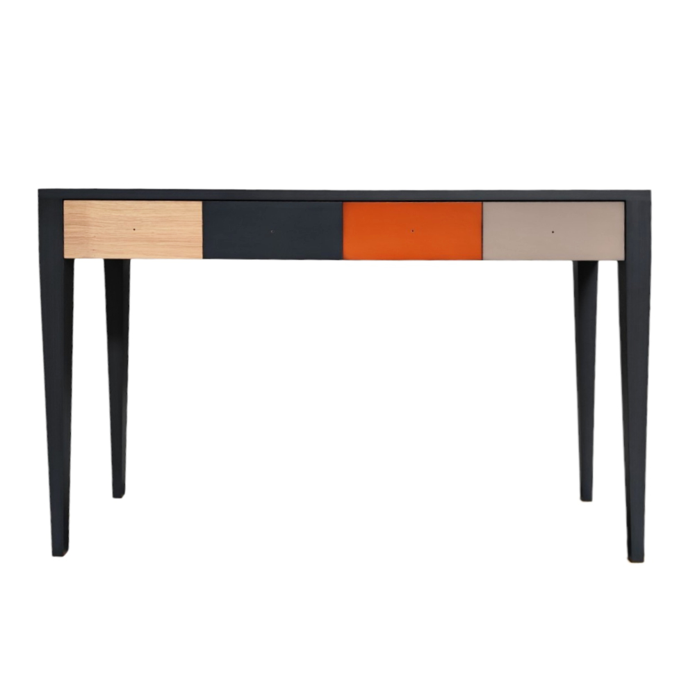 BATEL Multicolore 761 Grande console 120 cm 2 tiroirs