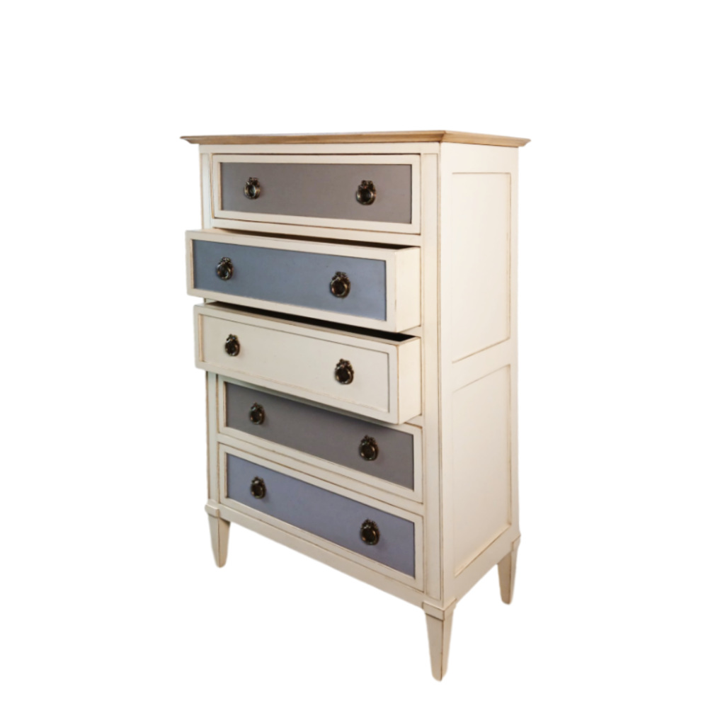 Batel Divers HP21 chiffonnier 6 tiroirs bois 61 cm