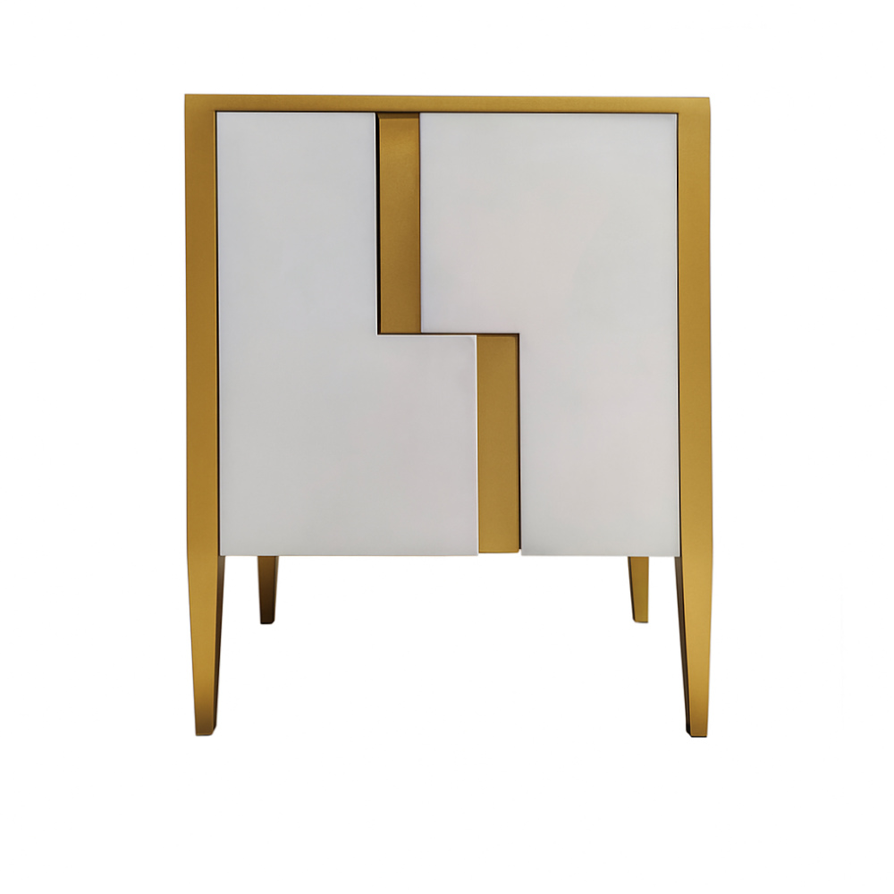 BATEL Dékalé 010 commode 75 cm 2 portes bois