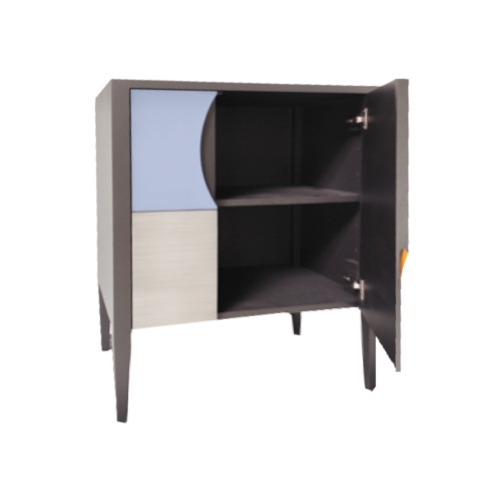 BATEL Ellipse 709 commode 2 portes 75 cm bois