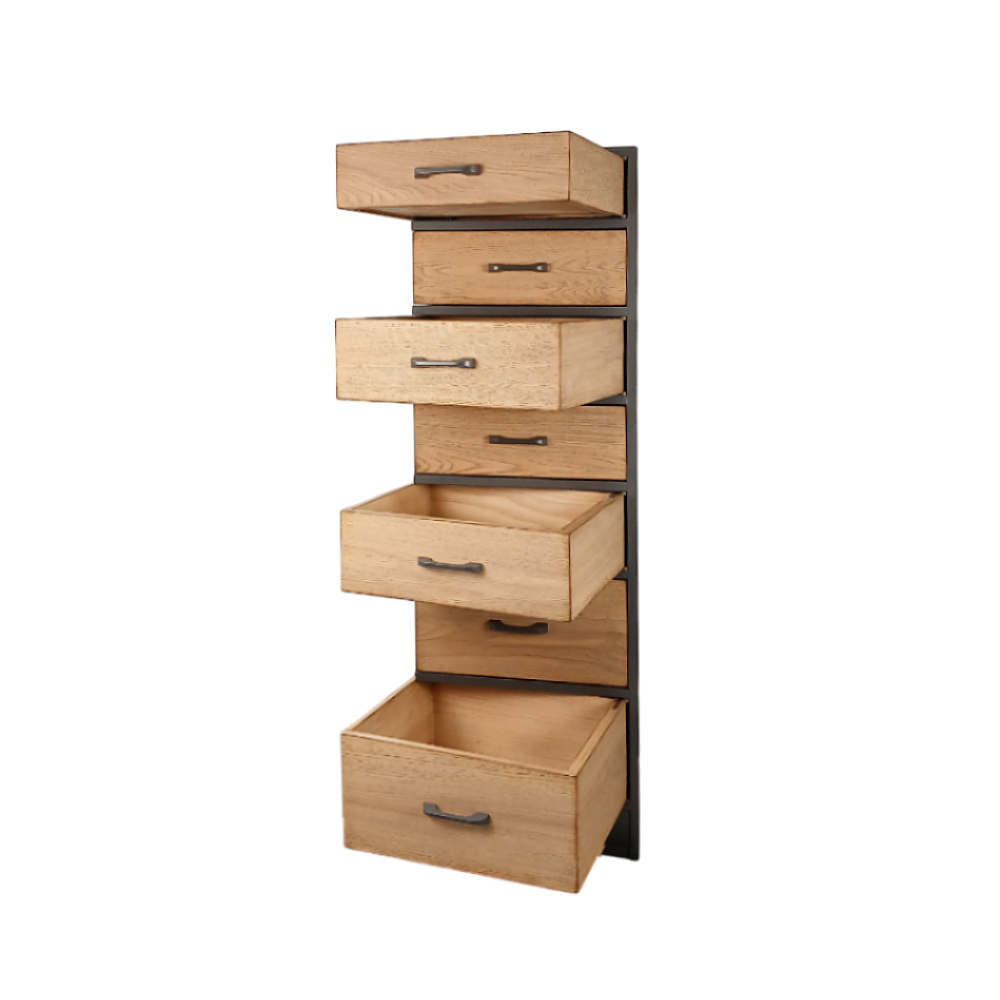 BATEL Domino CD270 semainier 7 tiroirs 45x45x145 cm