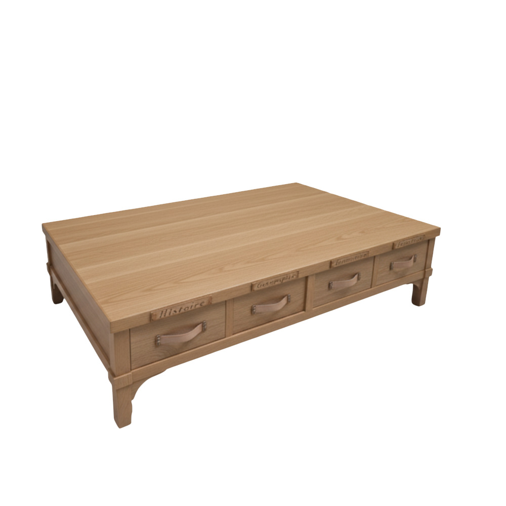 BATEL Divers 840 table basse 130x77 2 tiroirs