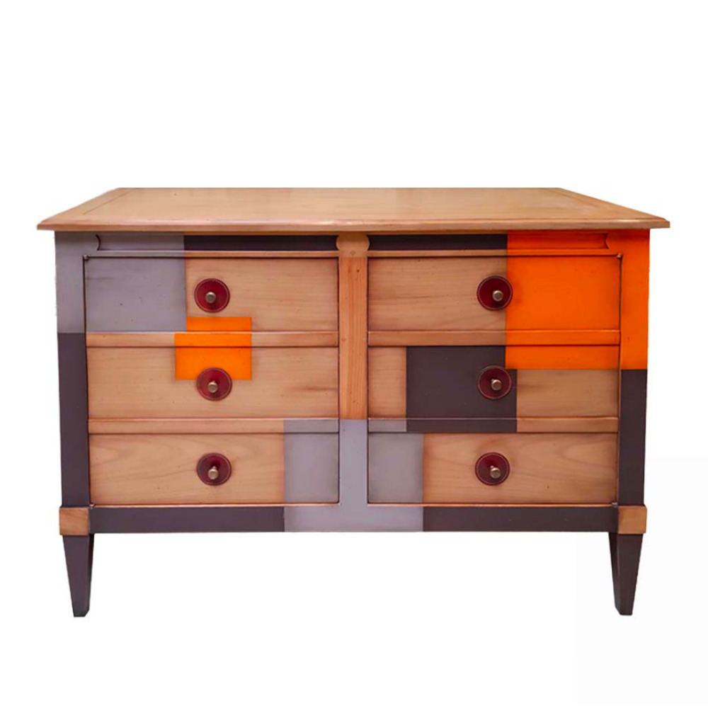 BATEL Trianon 693 commode bahut 2 portes bois