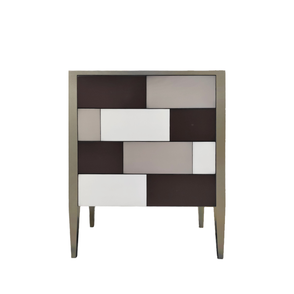 Batel Monolithe 722 commode 4 tiroirs bois 75 cm