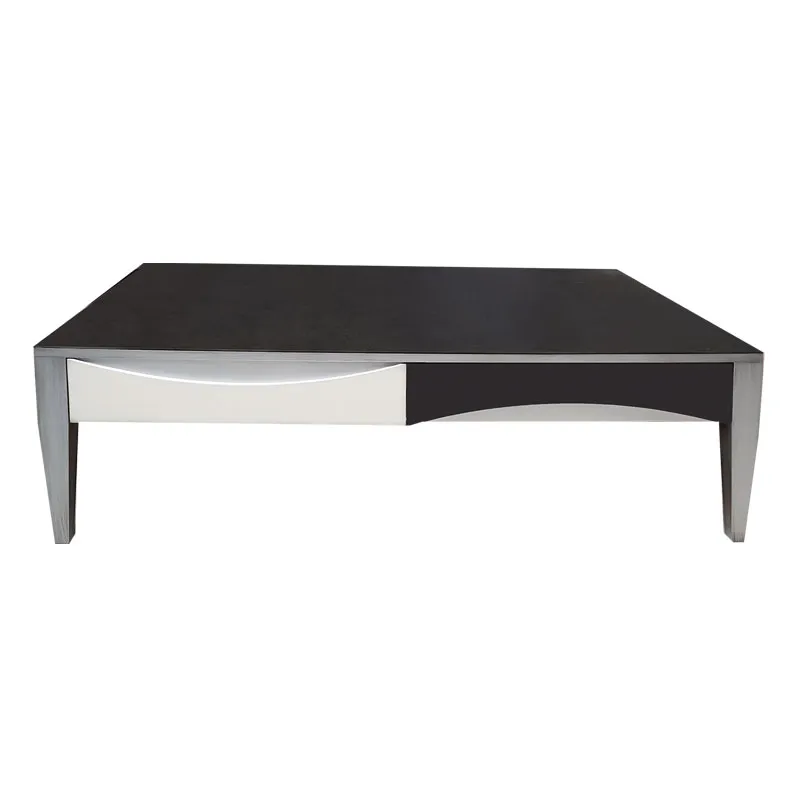 BATEL Ellipse 716 Table basse 120 cm 2 tiroirs