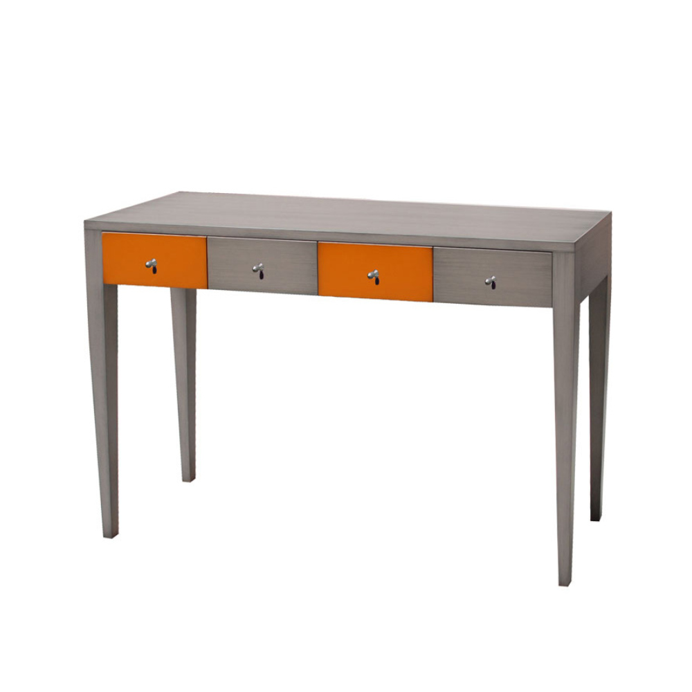 BATEL Multicolore 761 Grande console 120 cm 2 tiroirs