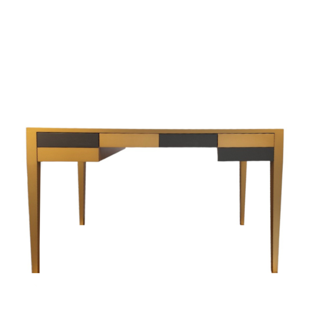 BATEL Multicolore 791 bureau 3 tiroirs 130 cm