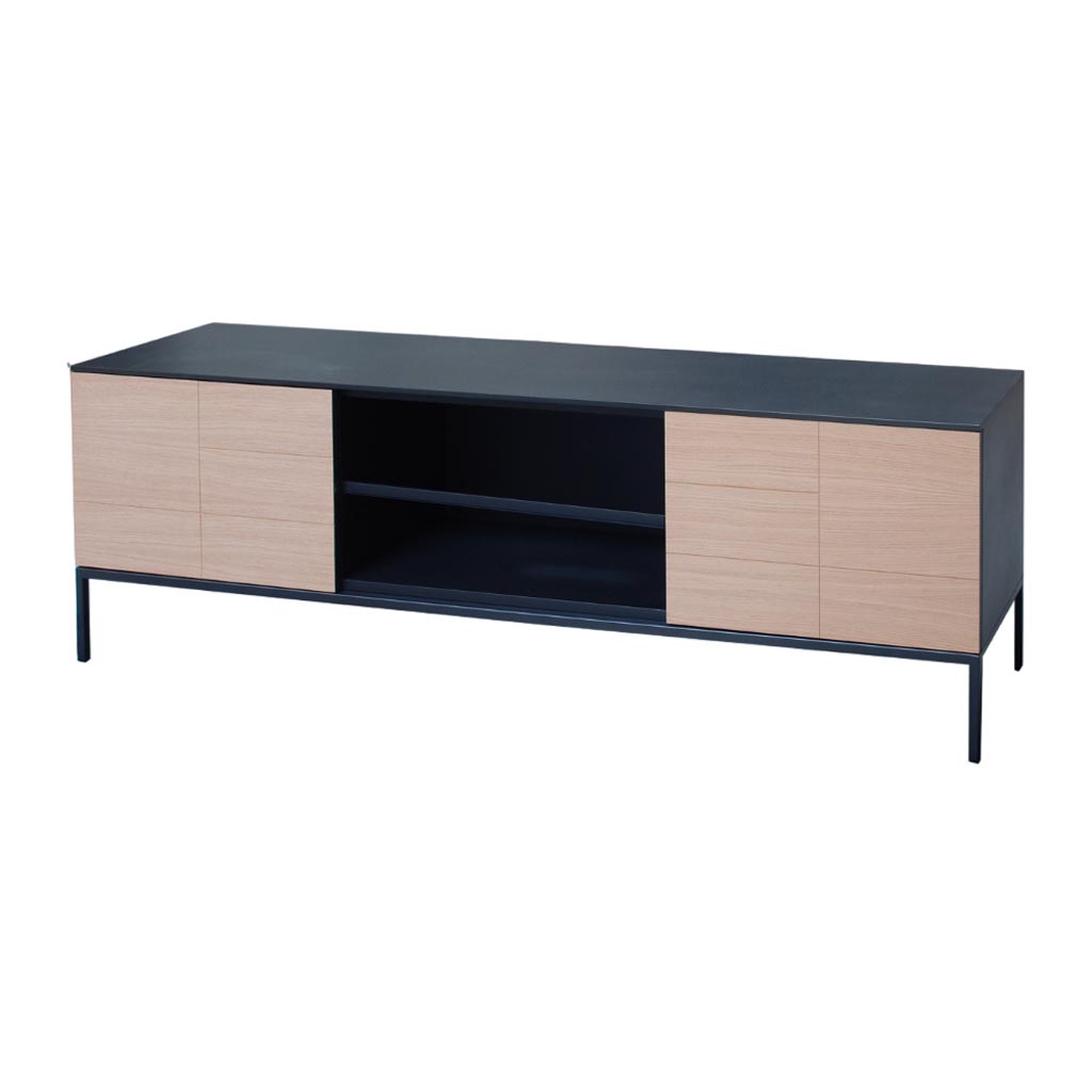 BATEL Quadrik 038 meuble TV bois 180 cm 2 portes