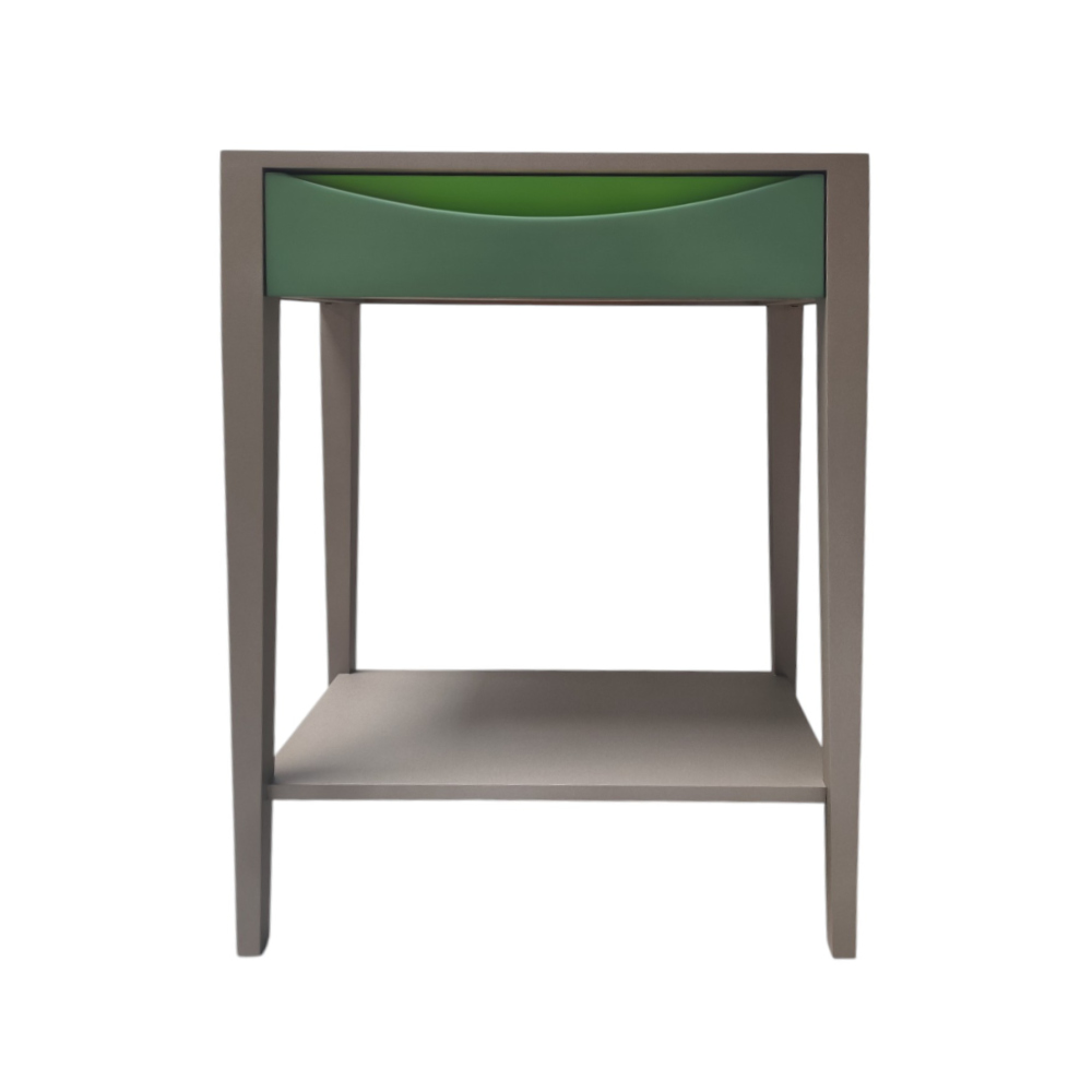 BATEL Ellipse 714T petite table 60x29 1 tiroir