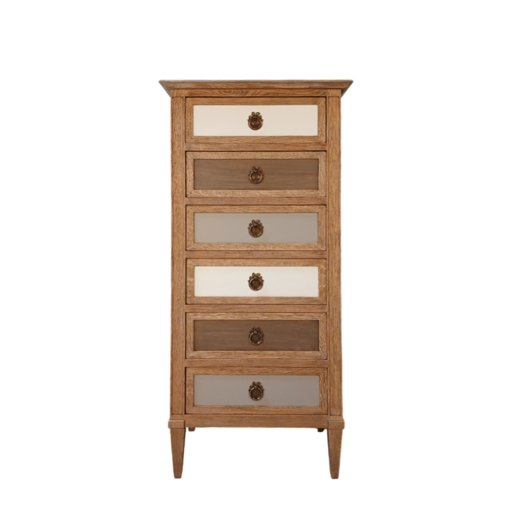 Batel Divers HP21 chiffonnier 6 tiroirs bois 61 cm