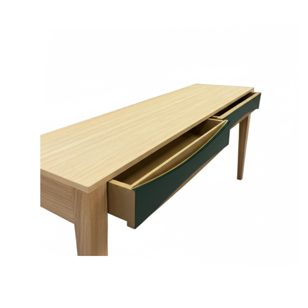 Batel Ellipse 708 Grande Console 2 Tiroirs 120 cm