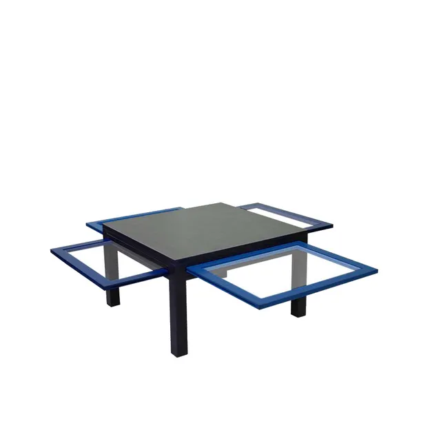 BATEL Divers 763 table basse 4 tablettes verre 74 cm