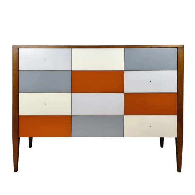 BATEL Multicolore 754 grande commode 4 tiroirs