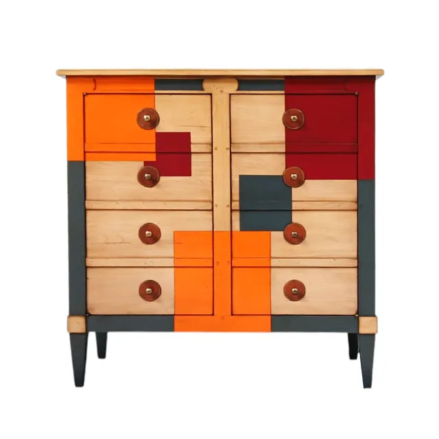 BATEL Trianon 692 Commode haute bois 2 portes