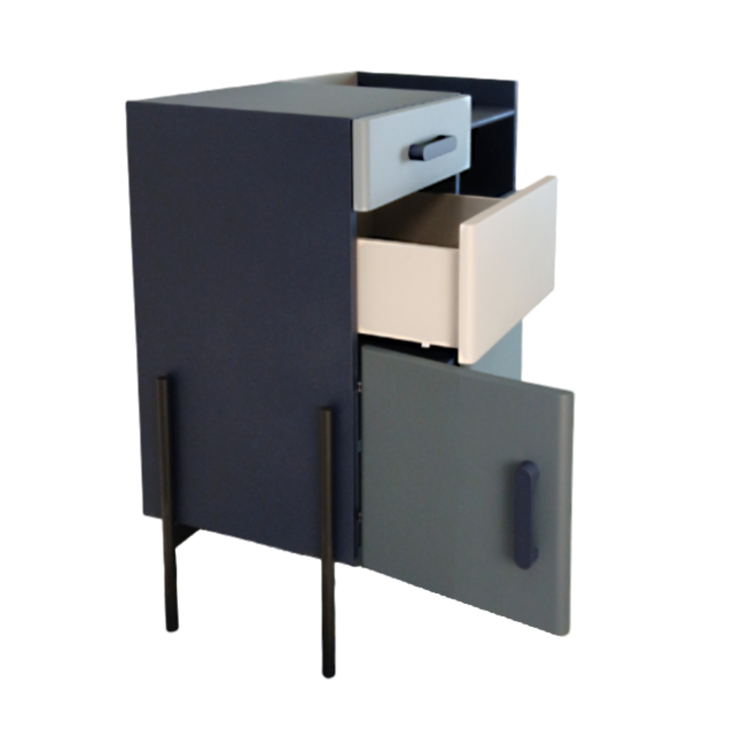 BATEL PopLine 4301 commode 80 cm 2 portes bois