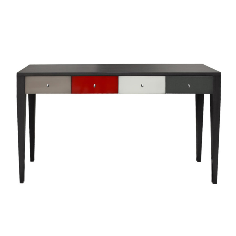 BATEL Multicolore 761 Grande console 120 cm 2 tiroirs