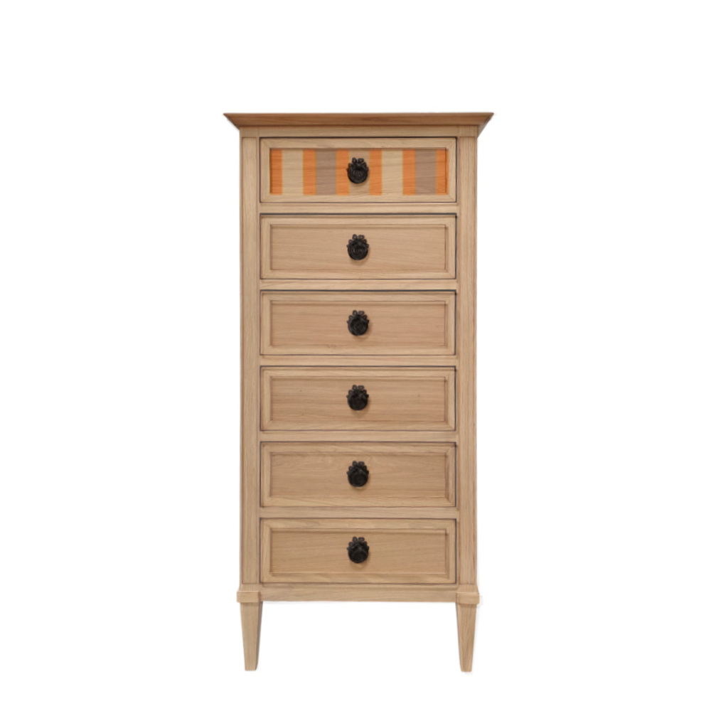 Batel Divers HP21 chiffonnier 6 tiroirs bois 61 cm