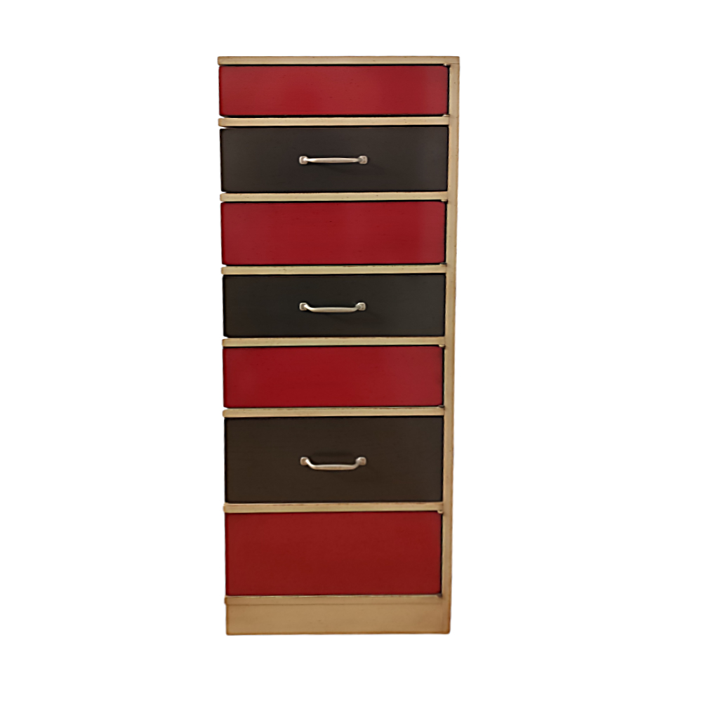 BATEL Domino CD270 semainier 7 tiroirs 45x45x145 cm