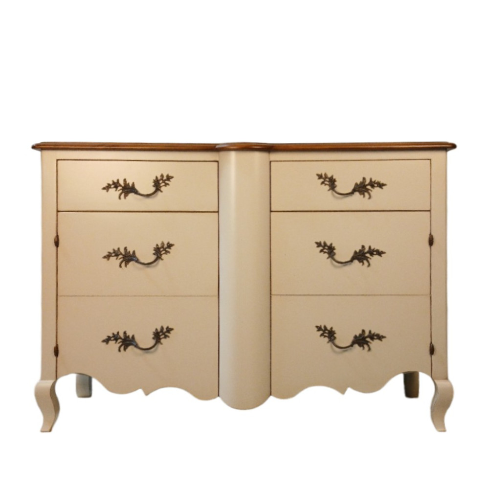 BATEL Arlequin 680 commode bois 130 cm 2 portes
