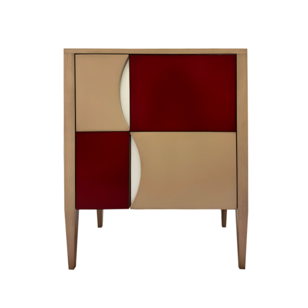 BATEL Ellipse 709 commode 2 portes 75 cm bois
