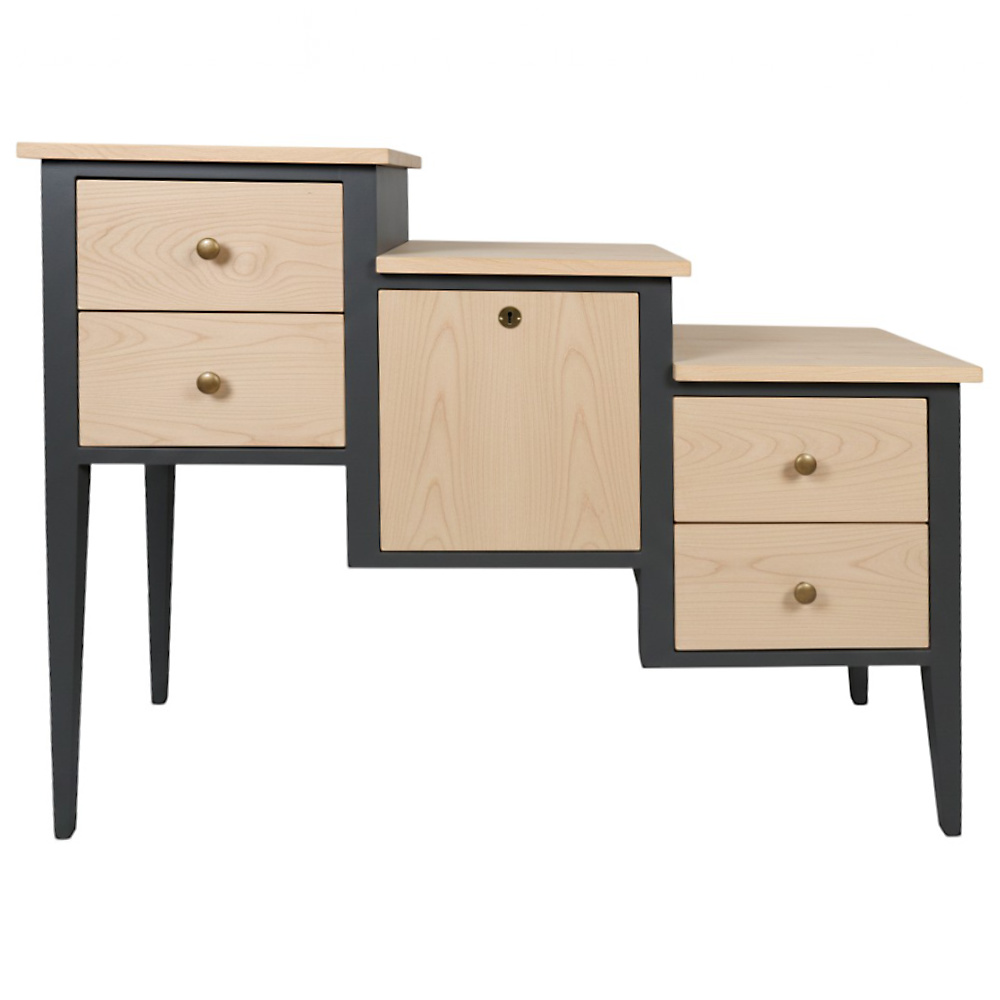Batel Domino CD905 console bois 130 cm 2 tiroirs