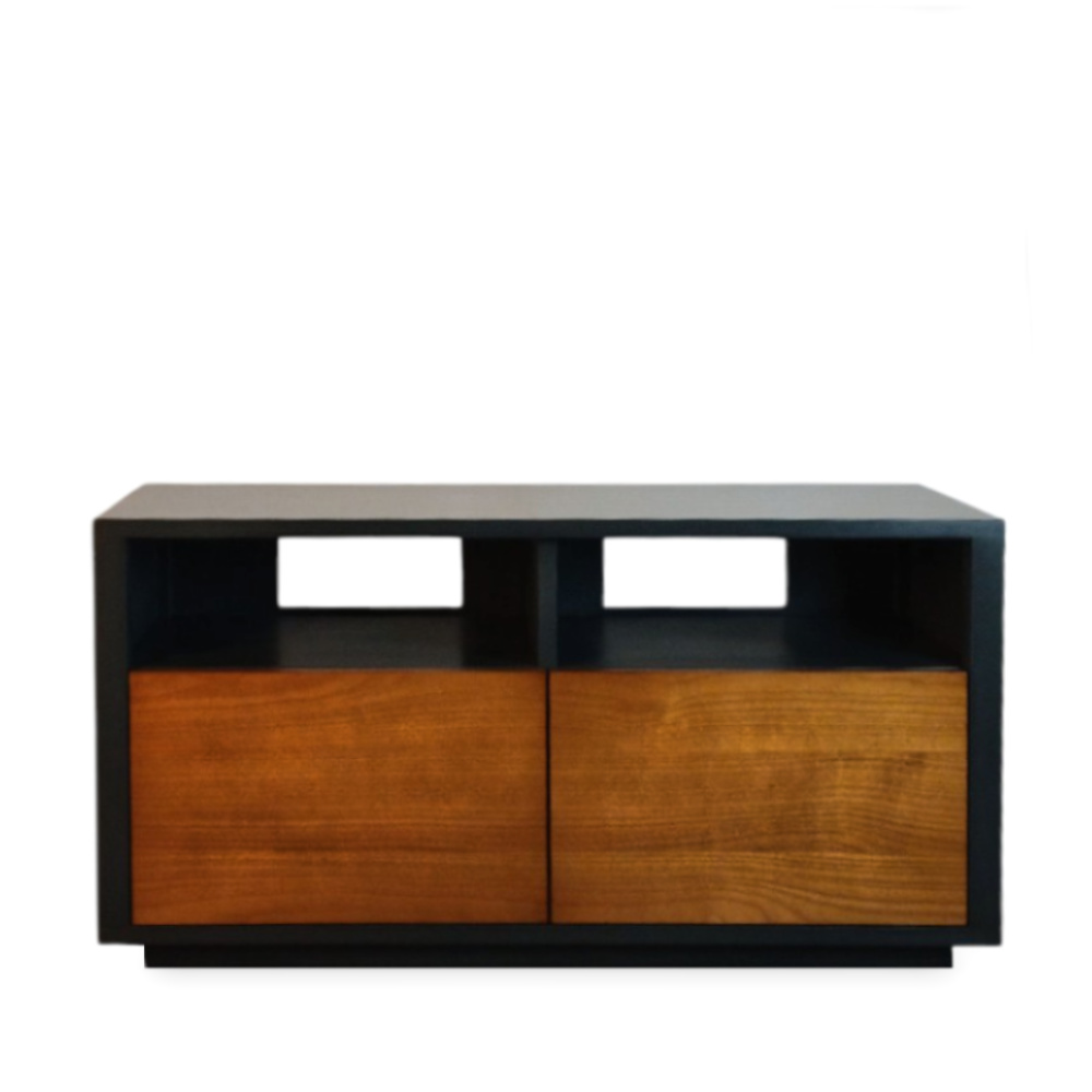 Batel Multicolore 781 Meuble TV 2 Portes 110 cm Roulettes