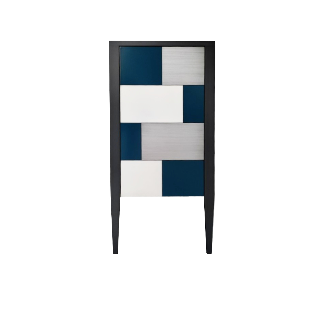 BATEL Monolithe 721 chiffonnier 1 porte 45x38x90