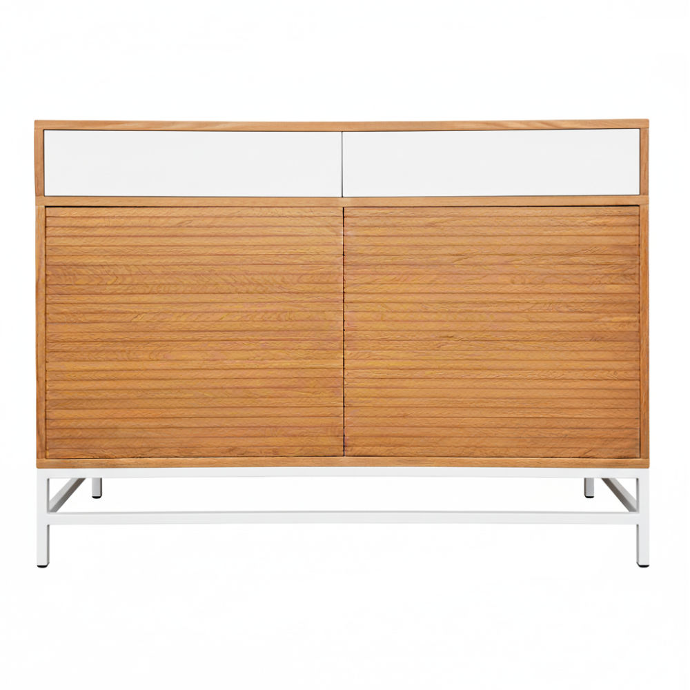 BATEL Horizon 2011C Commode Chêne 120 cm 2 Tiroirs