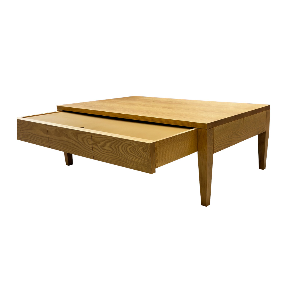 BATEL Multicolore 776 Table basse bois 1 tiroir