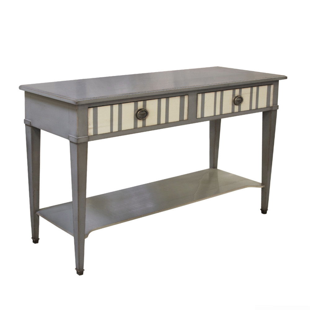 BATEL Trianon 697 console 120 cm 2 tiroirs bois