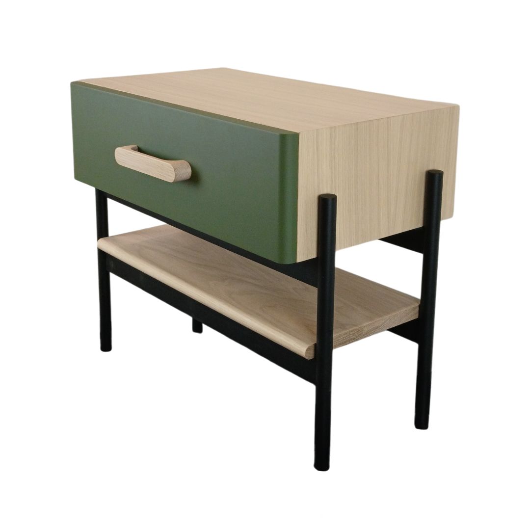 Batel PopLine 4001 Chevet 1 Tiroir 52 cm Métal