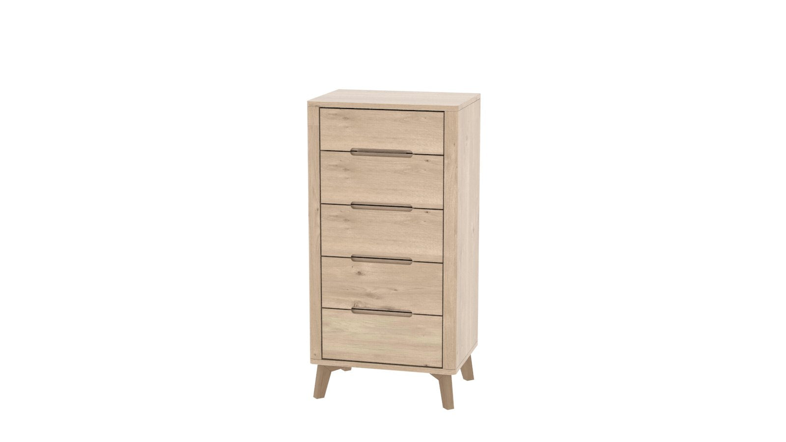 Ateliers de Langres Jade chiffonnier 1 porte 2 tiroirs chêne