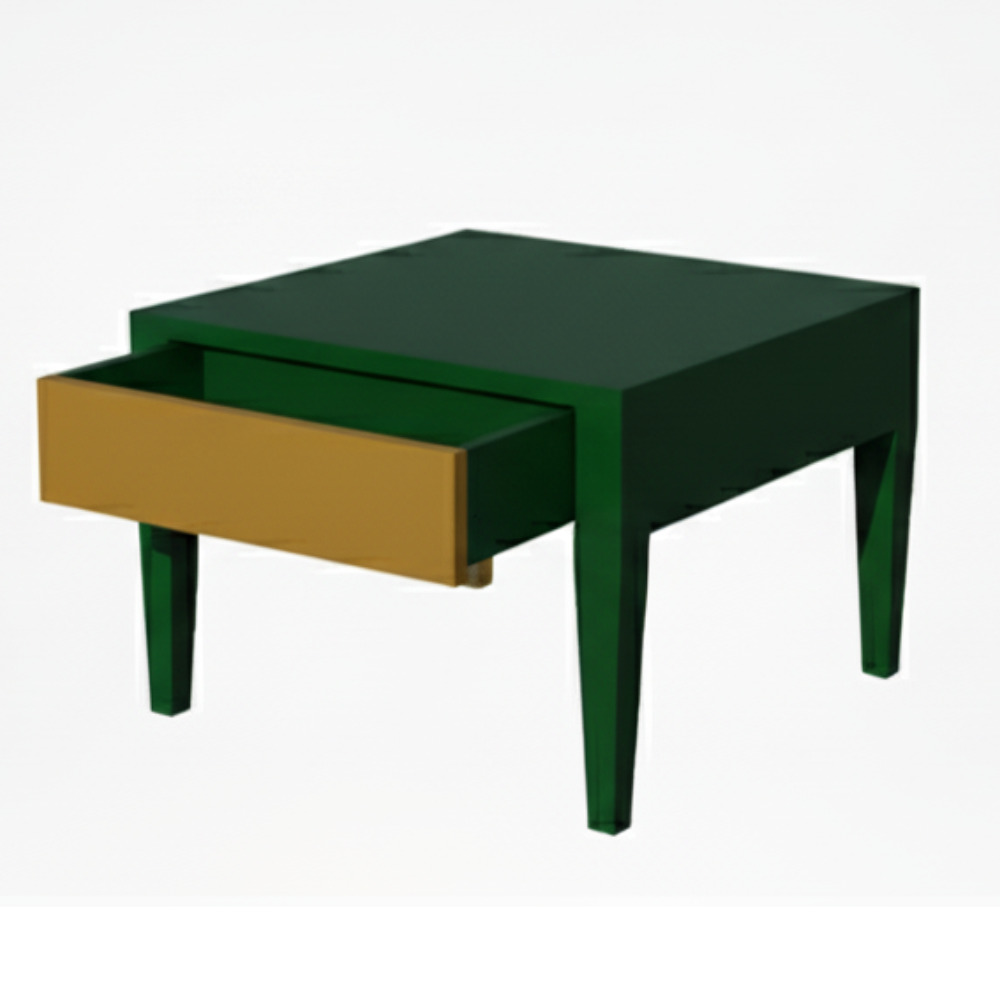 BATEL Multicolore 798 bout de canapé 60x60 cm